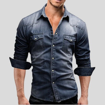 Helge | Modern Denimskjorte