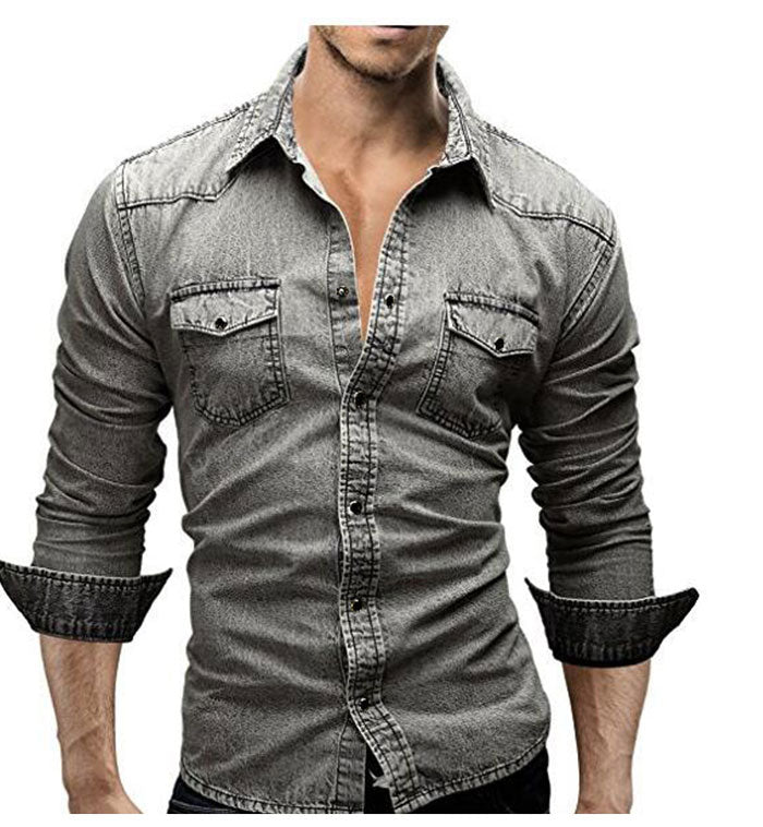 Helge | Modern Denimskjorte