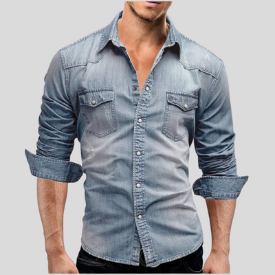 Helge | Modern Denimskjorte