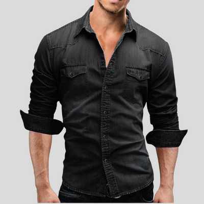 Helge | Modern Denimskjorte
