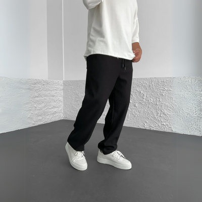 Liam | Ribbed Afslappede Bukser